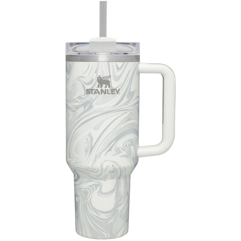 White Stanley Adventure Quencher H2.0 Travel | 40 OZ Tumbler | 35071-RXHJ