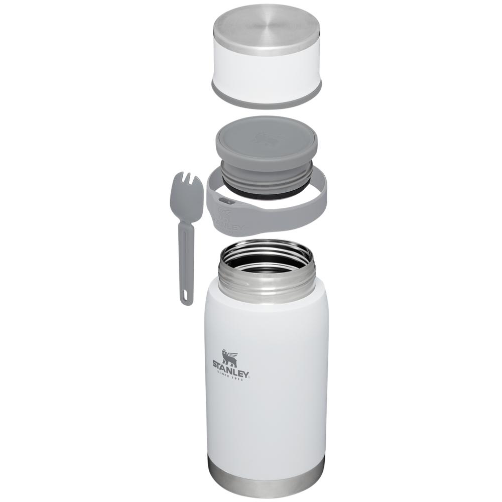 White Stanley Adventure To-Go + Spork | 36 OZ Food Jars | 37460-QTDK