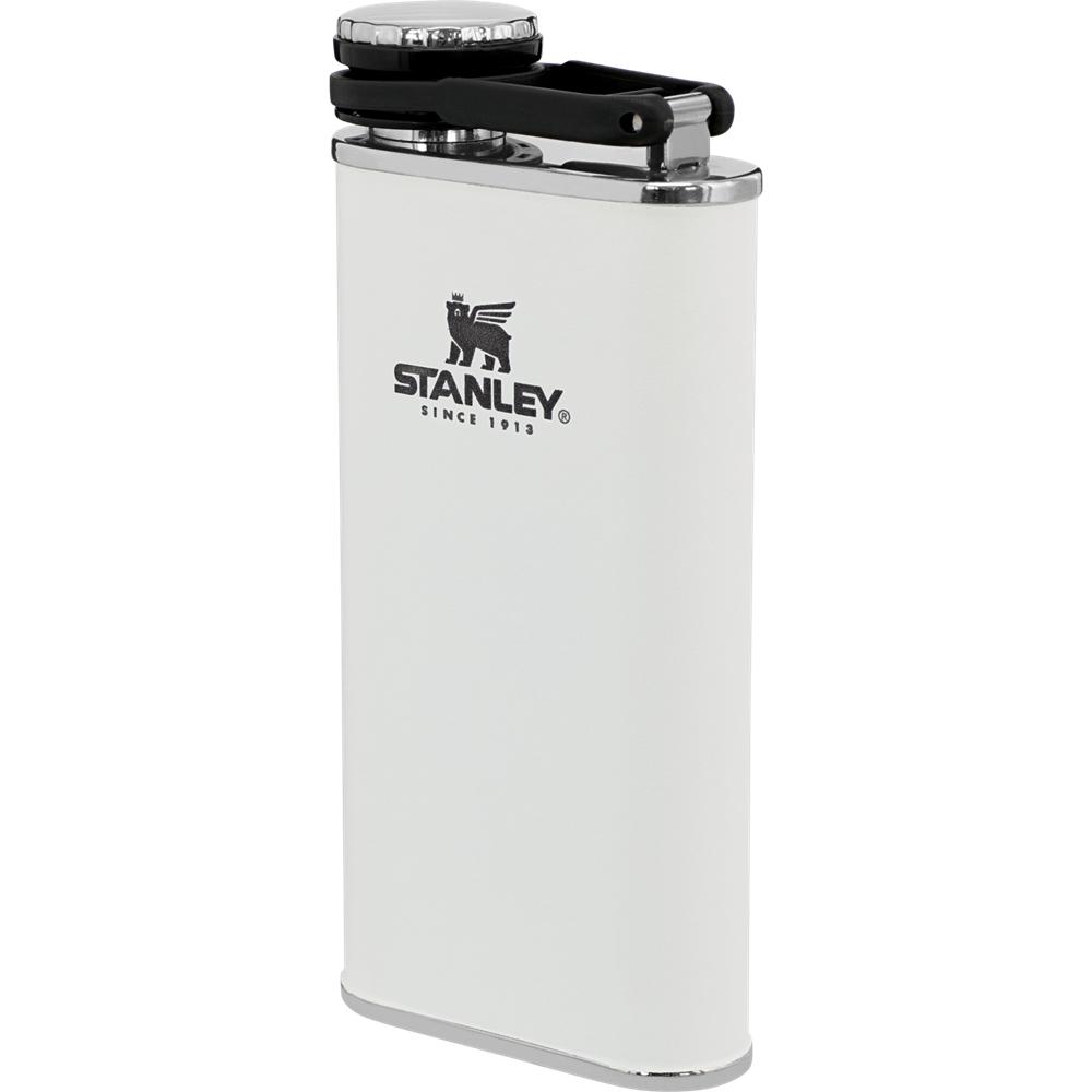 White Stanley Classic Hip Flask | 8OZ Vacuum Insulated Water Bottles | 19540-HCZW