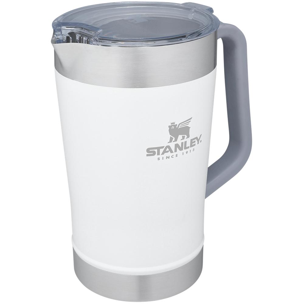 White Stanley Classic Stay Chill Insulated Pitcher | 64 OZ Water Bottles | 57104-VDOR