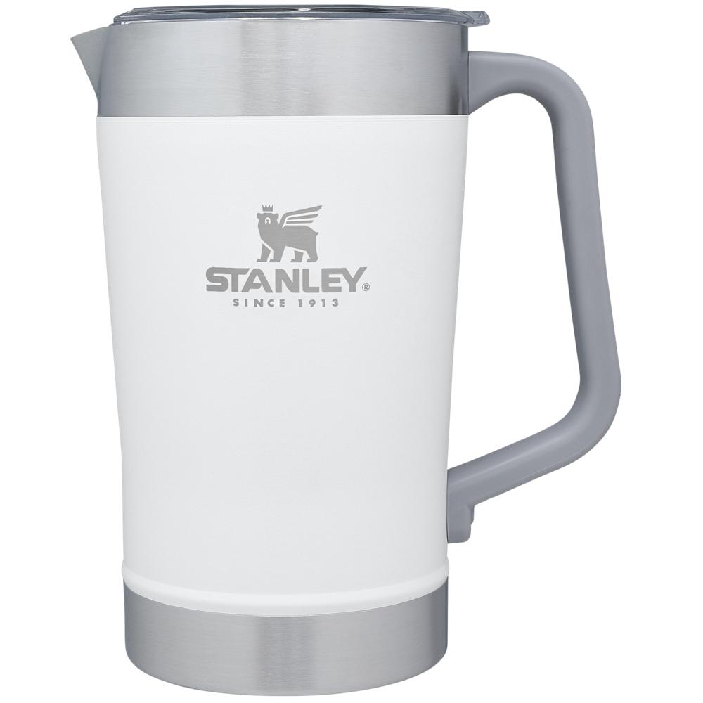 White Stanley Classic Stay Chill Insulated Pitcher | 64 OZ Water Bottles | 57104-VDOR