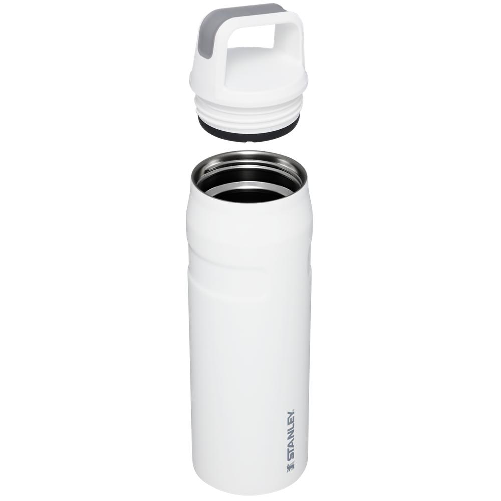 White Stanley IceFlow™ Bottle with Cap and Carry+ Lid | 24 OZ Water Bottles | 71064-RABQ