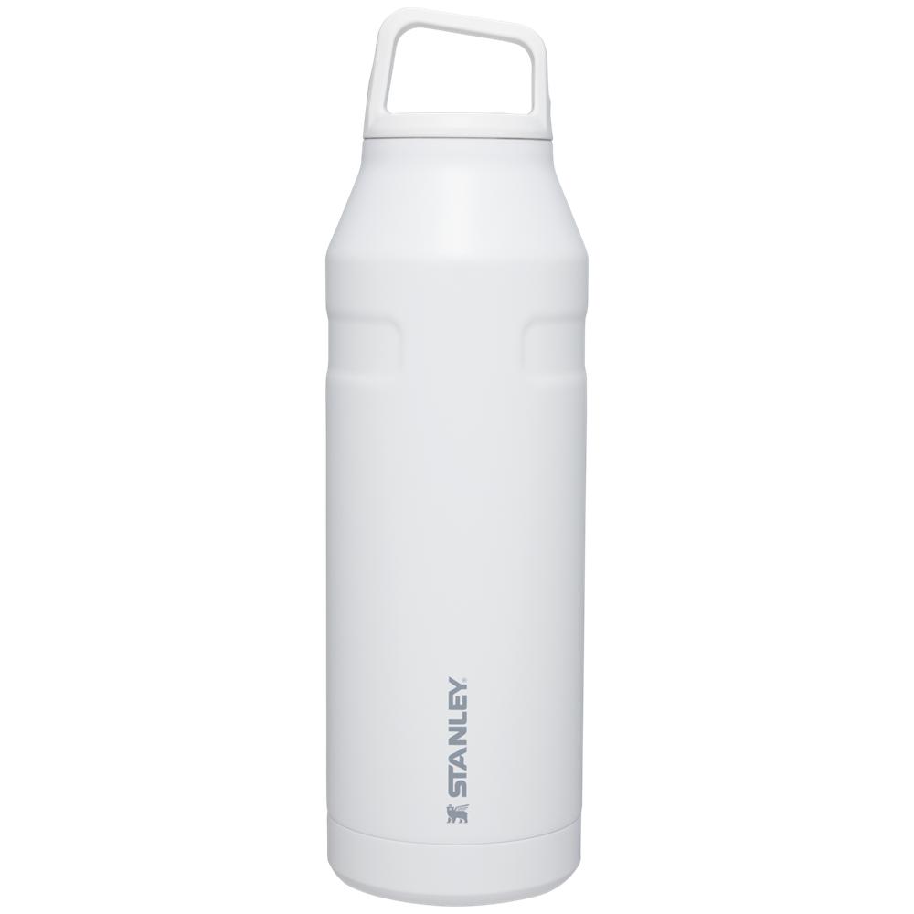 White Stanley IceFlow™ Bottle with Cap and Carry+ Lid | 50 OZ Water Bottles | 31042-FNGW