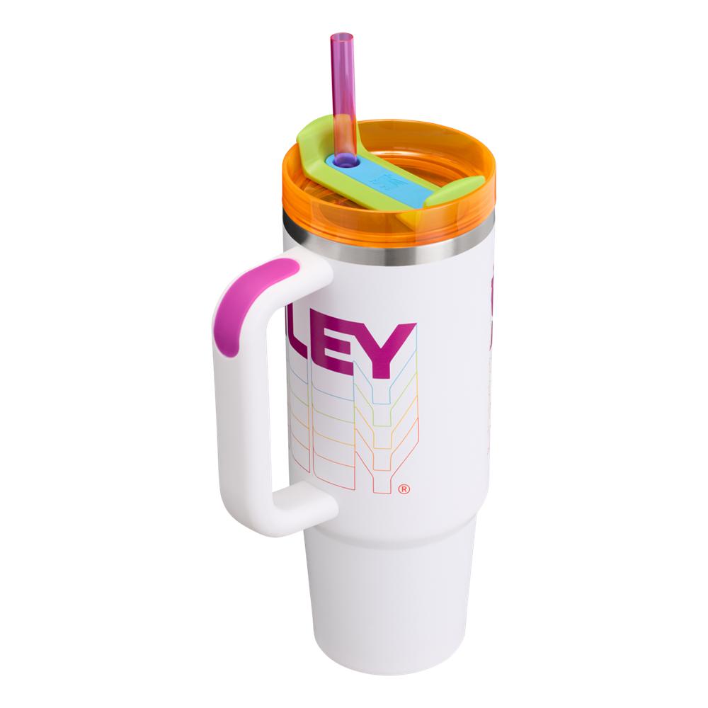 White Stanley Quencher H2.0 Travel | 30 OZ Tumbler | 01698-JKFX