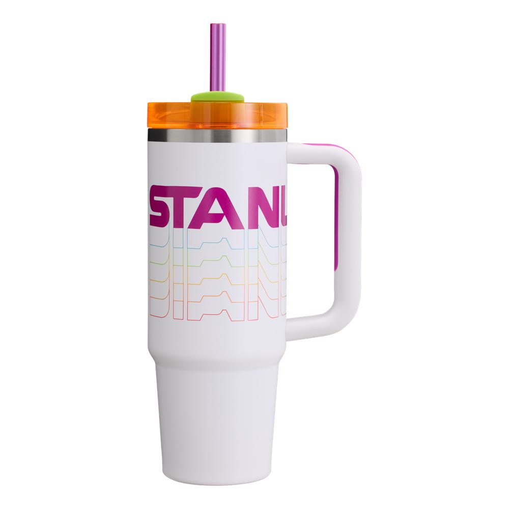 White Stanley Quencher H2.0 Travel | 30 OZ Tumbler | 01698-JKFX