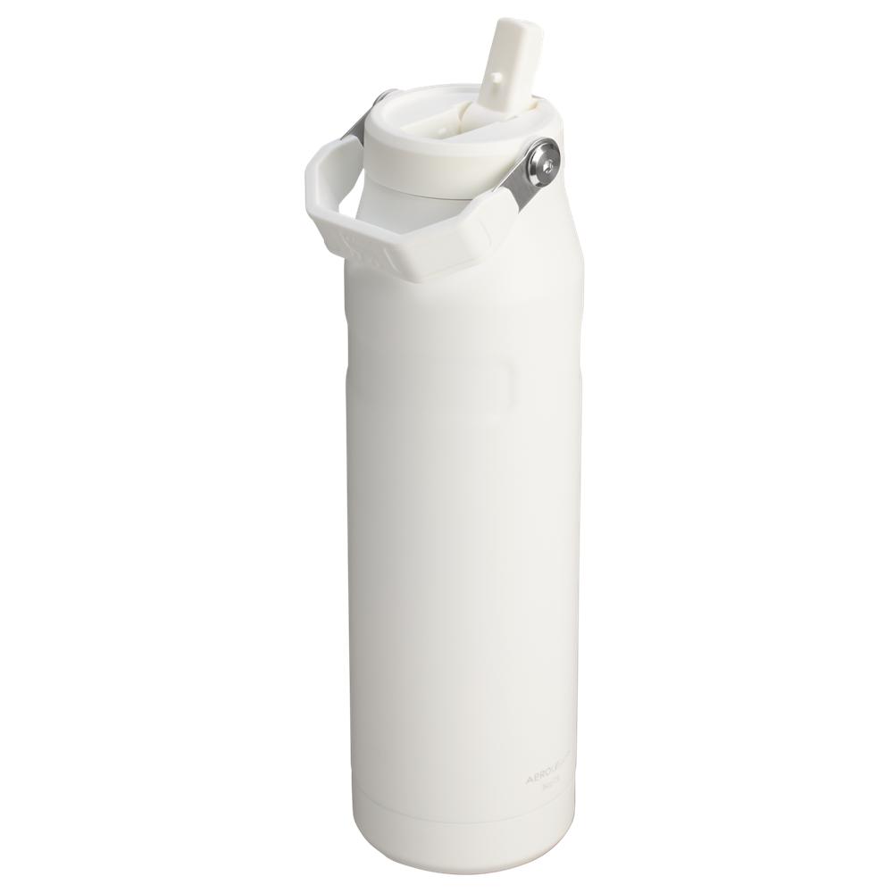 White Stanley The IceFlow™ Bottle with Flip Straw Lid | 36 OZ Water Bottles | 53672-KGFE