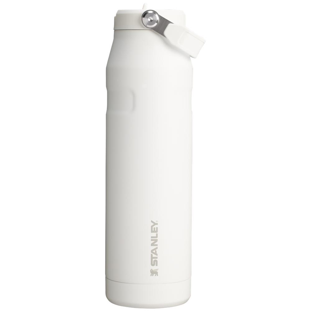 White Stanley The IceFlow™ Bottle with Flip Straw Lid | 36 OZ Vacuum Bottles | 29146-CLQX