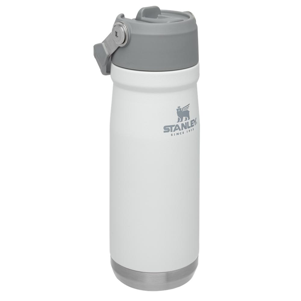 White Stanley The IceFlow Flip Straw Water Bottle | 22 OZ | Insulated Bottle | Stanl Water Bottles | 53971-BKDL