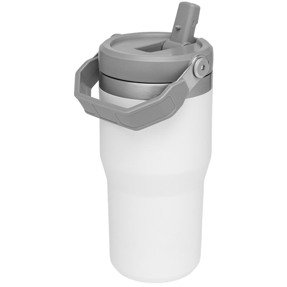 White Stanley The IceFlow Flip Straw | 20 OZ | Insulated Water | Sta Tumbler | 73840-KTFM