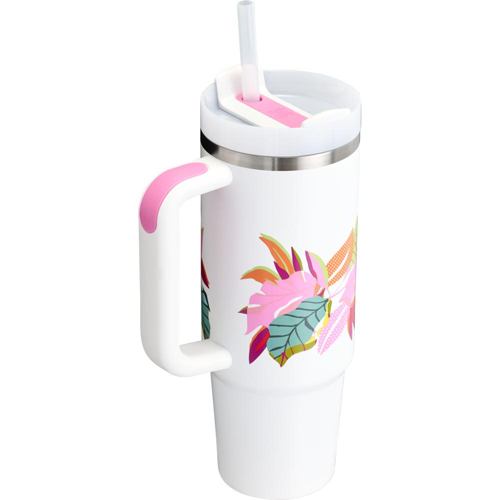 White Stanley The Mother’s Day Quencher H2.0 FlowState™ | 30 OZ Tumbler | 49815-ZAOB