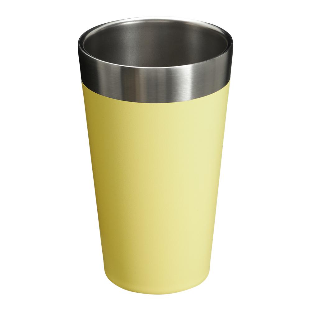 Yellow Stanley Adventure Stacking Stainless Steel Beer Pint | 16OZ Tumbler Cups | 68931-KORX